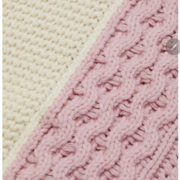 Stine Goya Blanci Patchwork Multi Knit Sweater NWT - Picture 4 of 6